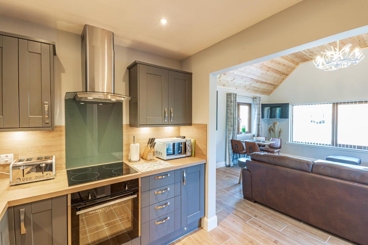 Osprey Lodge 1 With Hot Tub Newton Stewart Luaran gambar